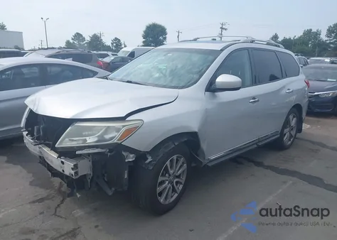 2014 Nissan Pathfinder Platinum/S/Sl/Sv from USA, damaged, VIN 5N1AR2MM5EC672172